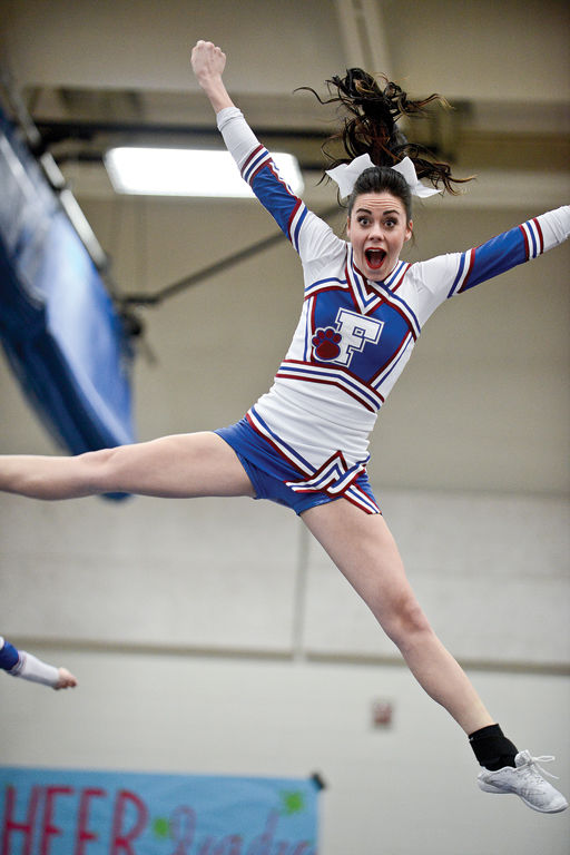 Davis, Syracuse, Fremont, Woods Cross cheerleaders win at state